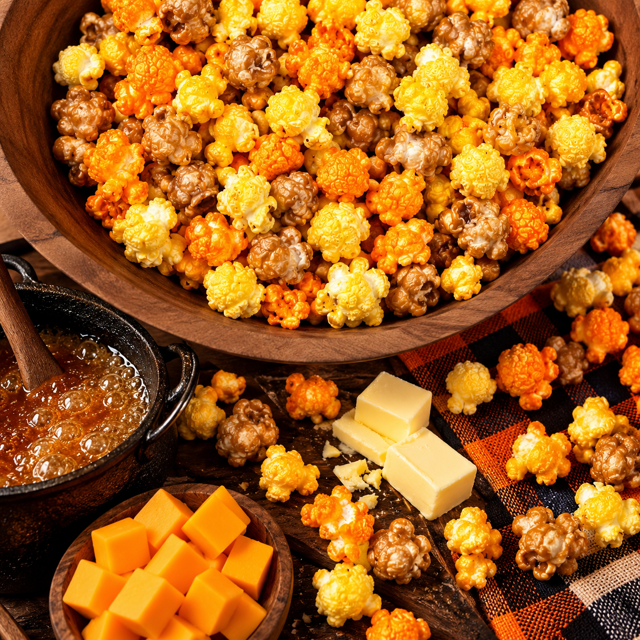 Triple Trouble Popcorn - Nibblers Popcorn Company