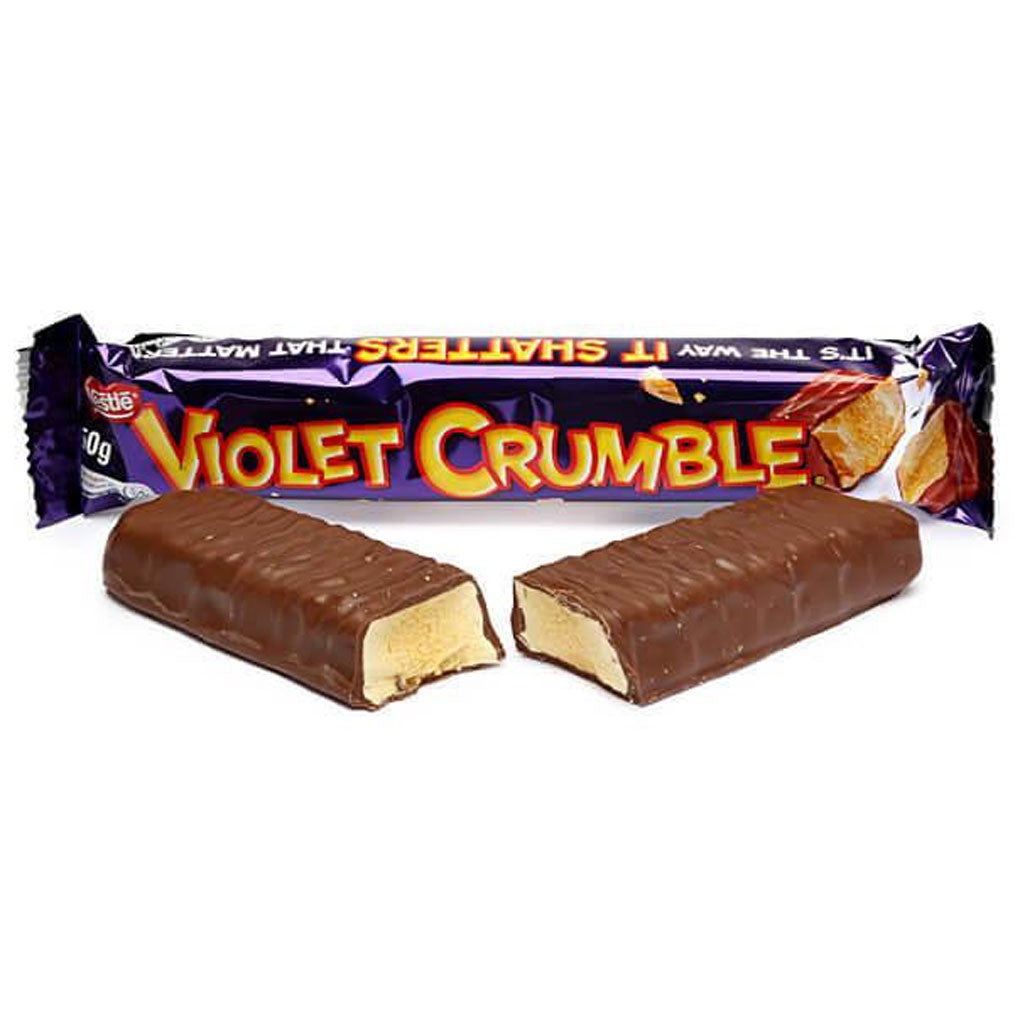 Violet Crumble Confection - Nibblers Popcorn Company