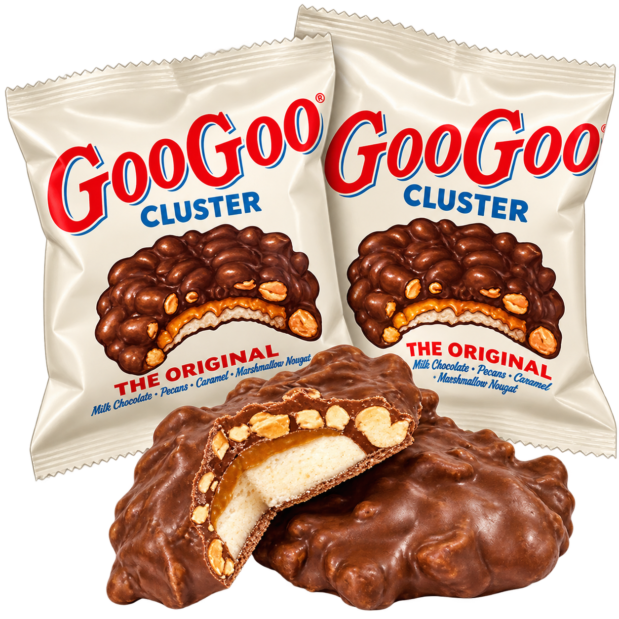 Goo Goo Cluster Confection - Nibblers Popcorn Company