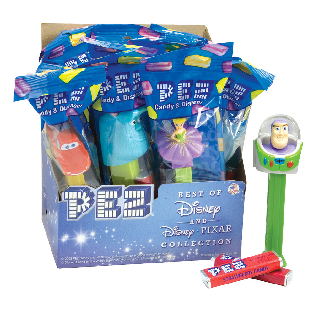 Pez Dispensers - Disney/Pixar Confection - Nibblers Popcorn Company