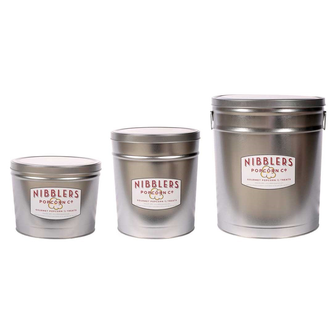 Platinum Tin Gift - Nibblers Popcorn Company