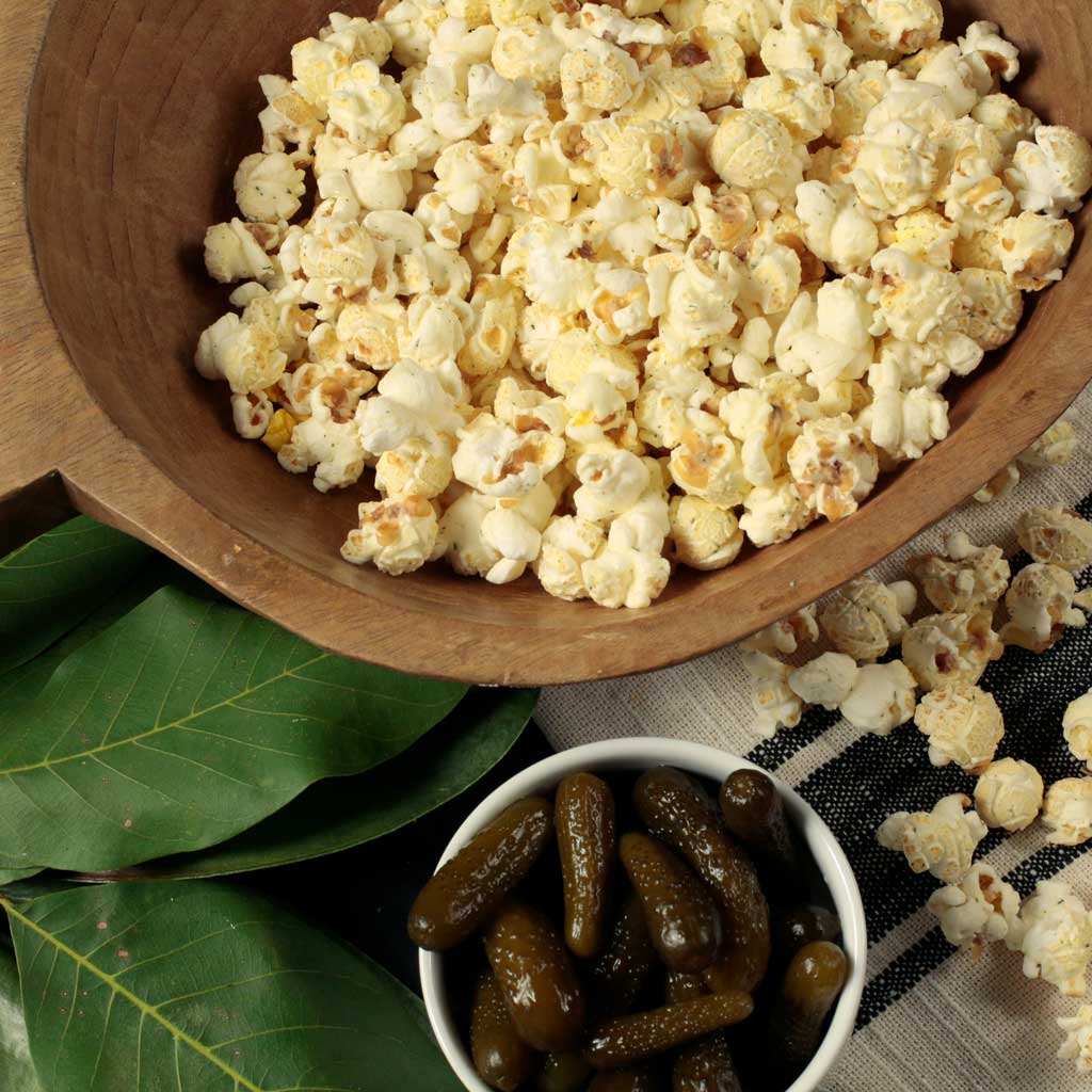 Sweet Pickle Popcorn - Nibblers Popcorn Company