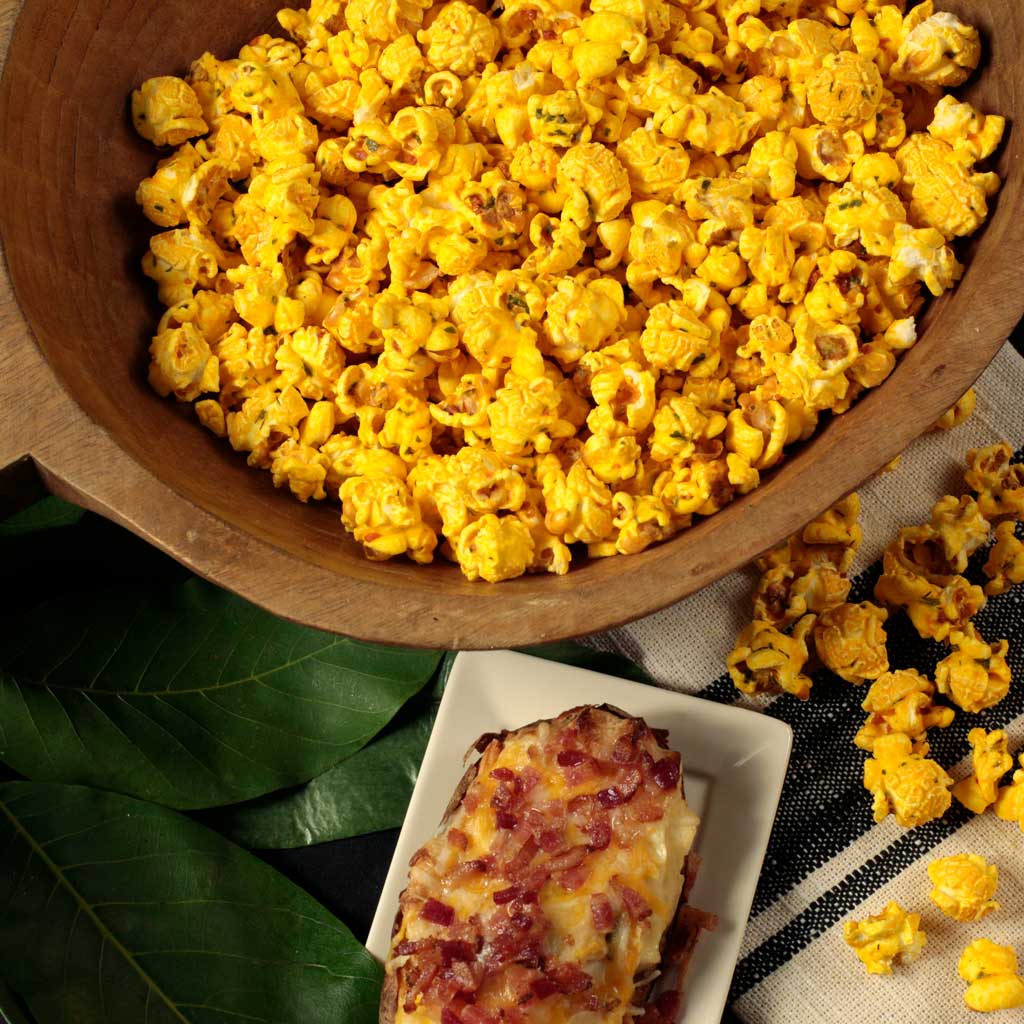 Baked Potato Popcorn - Nibblers Popcorn Company
