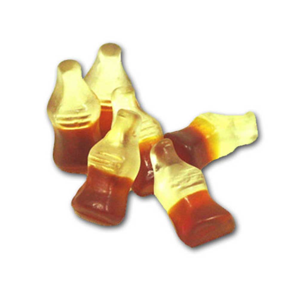 Gummy Cola Bottles Confection - Nibblers Popcorn Company