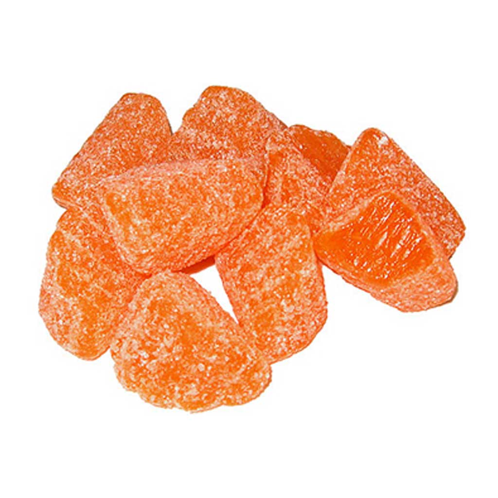 Orange Slices Confection - Nibblers Popcorn Company
