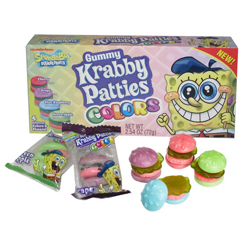 Spongebob Colors Theaterbox Confection - Nibblers Popcorn Company